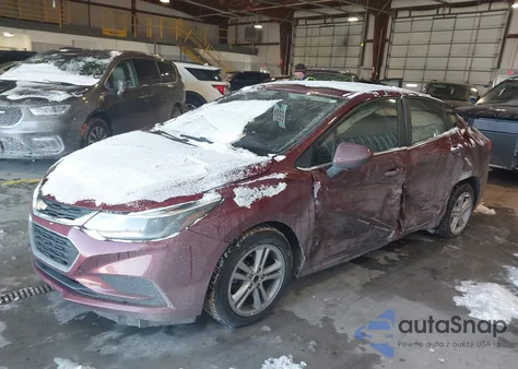 2016 Chevrolet Cruze Lt Auto z USA, uszkodzony, nr VIN 1G1BE5SM6G7307142